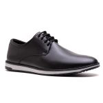 Sapato Derby Masculino Casual Esporte Fino Preto