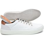 Sapatênis Masculino Slip on em Lona Areia