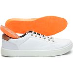 Sapatênis Masculino Slip on em Lona Areia