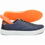 Sapatênis Masculino Slip on em Lona Marinho