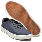 Sapatênis Masculino Slip on em Lona Marinho