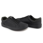 Sapatênis Masculino Slip on Sintético All Black