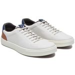 Sapatênis Masculino Slip on Sintético Cinza Claro