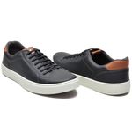 Sapatênis Masculino Slip on Sintético Preto