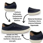 Sapatênis Masculino Sintético Marinho