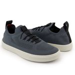 Tênis Knit Masculino Cinza Escuro