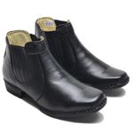 Bota Social Masculina Couro Floater Preto