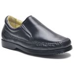 Sapato Masculino Couro Legítimo Conforto Preto