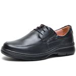 Sapato Social Masculino Conforto Couro Legítimo Preto