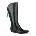 Bota Feminina Montaria Classic Couro Legítimo Preto