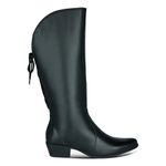 Bota Feminina Montaria Classic Couro Legítimo Preto