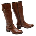 Bota Montaria Feminina Brandy Couro Legítimo