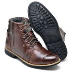 Bota Coturno Casual Boots Masculino Telha