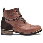 Bota Coturno Casual Boots Masculino Mad Dog Whisky Camurça Café