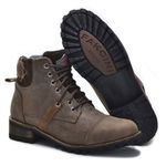 Bota Coturno Casual Boots Masculino Mad Dog Camurça Café