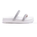 Papete Feminina FlatForm Napa Off White