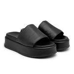 Tamanco Papete Feminino Flatform Preto