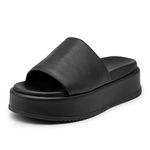 Tamanco Papete Feminino Flatform Preto