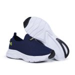 Tênis Masculino Slip On Confortável Azul Escuro