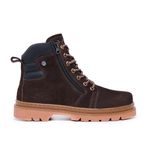 Bota Masculina Marrom Couro Legítimo