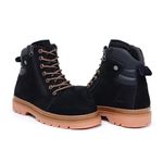 Bota Masculina Preta Couro Legítimo