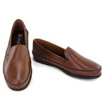 Sapatilha Masculina Couro Legítimo Conhaque