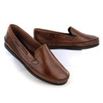 Sapatilha Masculina Couro Legítimo Conhaque