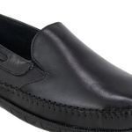 Sapatilha Masculina Couro Legítimo Preto