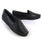 Sapatilha Masculina Couro Legítimo Preto