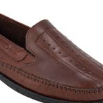 Sapatilha Masculina em Couro Legítimo Conhaque