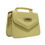 Bolsa Feminina Haldrys Pequena Amarela