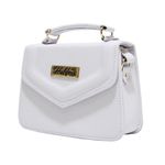 Bolsa Feminina Haldrys Pequena Branco