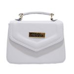 Bolsa Feminina Haldrys Pequena Branco