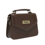 Bolsa Feminina Haldrys Pequena Caramelo
