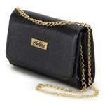 Clutch Feminina Haldrys Preto