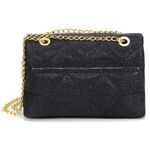 Bolsa Feminina Haldrys Preto Gliter