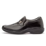 Sapato Masculino Conforto Em Couro Legítimo Preto