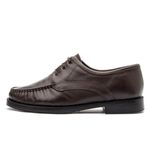 Mocassim Masculino Conforto em Couro Legitimo Café
