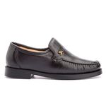 Mocassim Masculino Conforto Couro Legitimo Preto