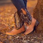 Bota Country Texana Masculina Cano Longo Anaconda