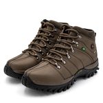 Bota Adventure Masculino Sintético Marrom Claro