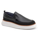 Sapato Casual Masculino Slip On Preto