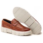 Sapato Masculino Casual Couro Castor