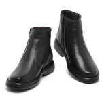 Bota Masculina Conforto Couro Legítimo Preto