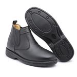 Botina Social Conforto Masculina Preto