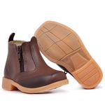 Botina Infantil Marrom
