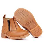 Botina Infantil Tan