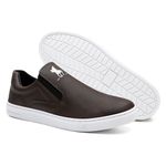 Tênis Slip On Marrom Masculino