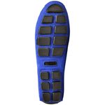 Mocassim Feminino Couro Legítimo Nobuck Azul