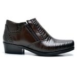 Bota Masculina Jungle Couro Legítimo Café